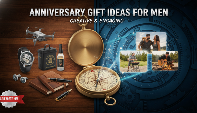 7+ Anniversary Gift Ideas for Men (Thoughtful, Romantic & Memorable)