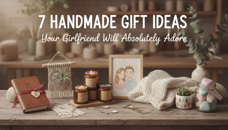 7 Handmade Gift Ideas Your Girlfriend Will Absolutely Adore