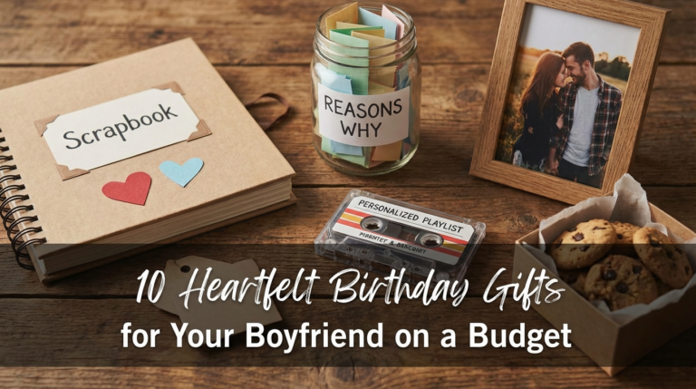 10 Heartfelt Birthday Gifts for Your Boyfriend on a Budget