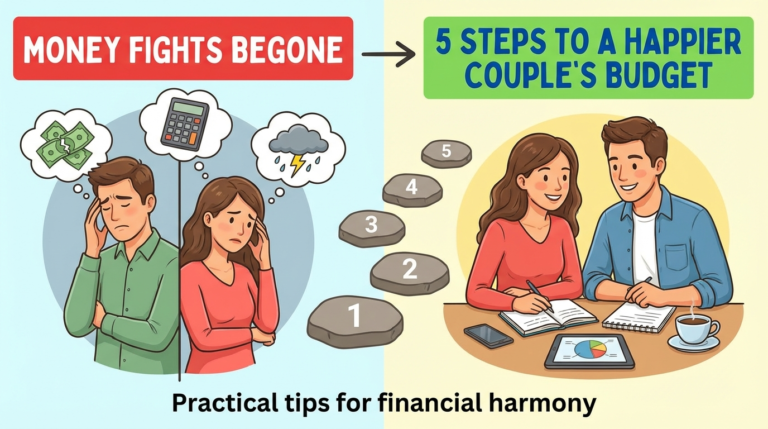 Money Fights Begone 5 Steps to a Happier Couple’s Budget