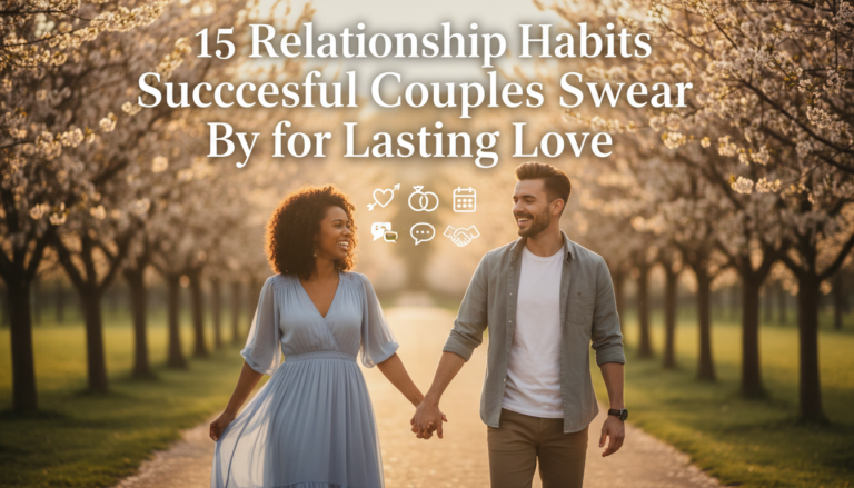 15 Relationship Habits Successful Couples Swear By for Lasting Love